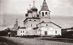 Вознесенская церковь на Нижней Дебре. Фото 1910 г.