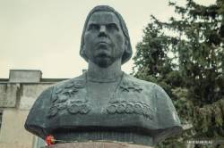 Освящение памятника и надгробного креста на могиле П. А. Малининой