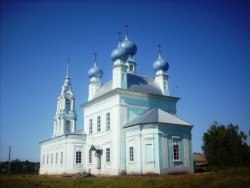Введенская церковь на Виге. С. Введенское, Чухломского р-на. Фото 2012 год.
