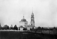 Благовещенская церковь с. Ферапонт, Буйского р-на Костромской области. Фото нач. ХХ века.