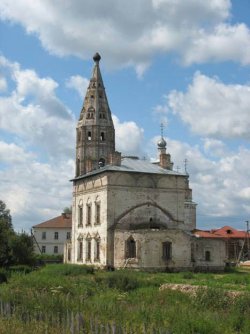 Церковь Иоанна Предтечи в Иаково-Железноборовском монастыре. Фото нач. 2000-х гг. ХХ века.