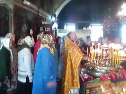 Праздник и служба в честь Святителя Николая 22 мая 2015 в Самети. Костромская область