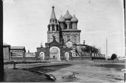 Церковь Михаила Архангела ул. Казанская (совр. Первомайская ). фото до 1917 год