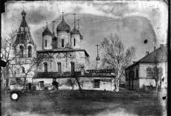 Церковь Иоанна Златоуста в Рубленом городе (в Кремле). Фото конец 20-х ХХ века. Снесена 1931 г.